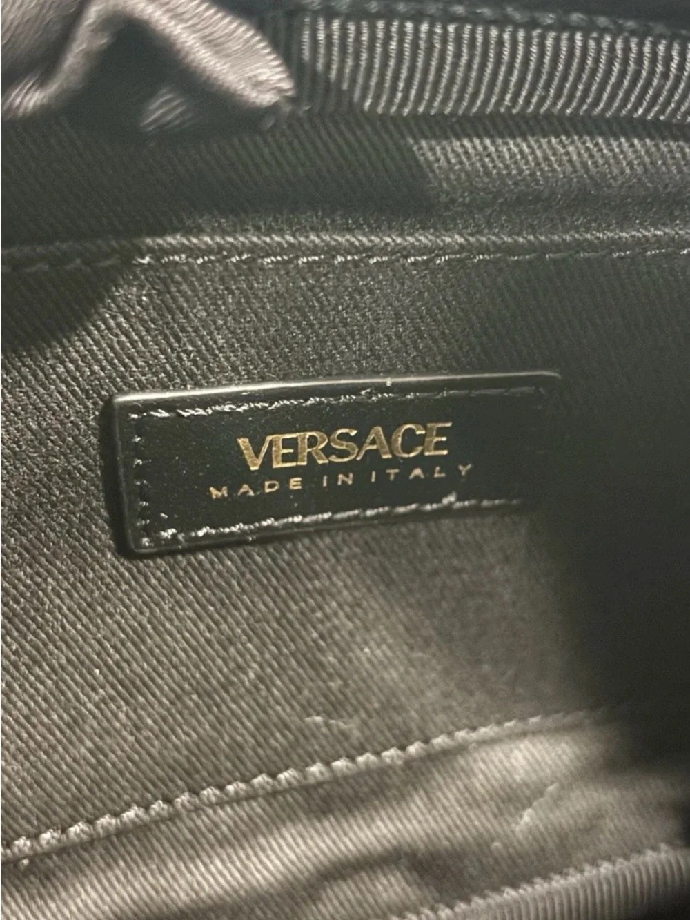 Versace compact quilted